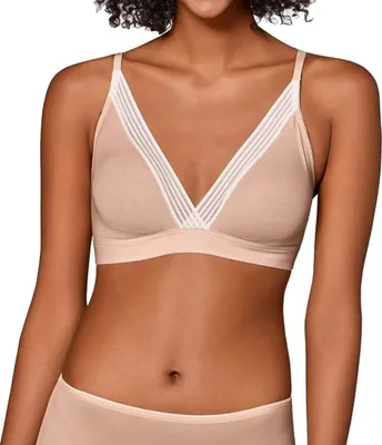 Produktbild von Sloggi Wow Embrace Bralette BH Ohne Bügel, Farbe: Beige (Skin - Light Combination), Größe: L