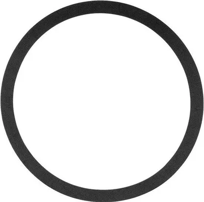 Obrázek produktu pro Prstence pro surroundové reproduktory, černé, 20 cm, EVA pěna, sada na opravu, pro kutily