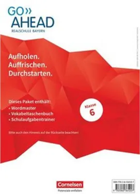 Immagine prodotto di Go Ahead 6. Jahrgangsstufe. Realschule Bayern - Arbeitshefte Wordmaster, Vokabeltaschenbuch und Schulaufgabentrainer (Im Paket)
