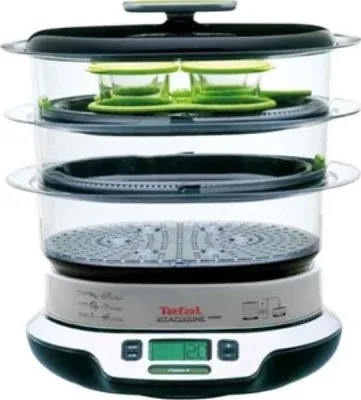 Imagen del producto de Tefal VS4003 VitaCuisine Compact: Cocina al vapor para una cocción suave