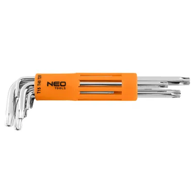 Obrázek produktu pro NEO TOOLS Torx klíče dlouhé T10-T50, sada 8 ks.