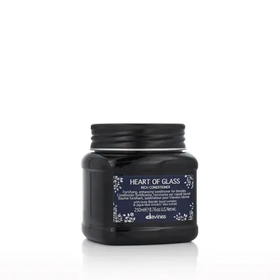 Immagine prodotto di Davines Heart Of Glass Rich Conditioner balsamo rinforzante per capelli biondi 250 ml
