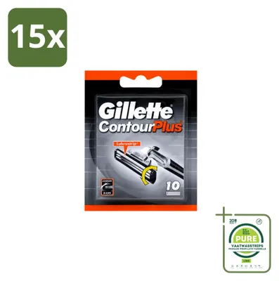 Obrázek produktu pro 15 kusů holicích strojků Gillette Contour Plus (jednorázové) - velká balení - 15 kusů