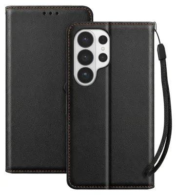Immagine prodotto di Avizar, custodia a portafoglio per Galaxy S26 Ultra con cinturino e supporto, nera
