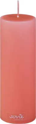 Produktbild von Stumpenkerze Kupferrot, Ø 50 x 150 mm - Brenndauer ca. 42 Stunden