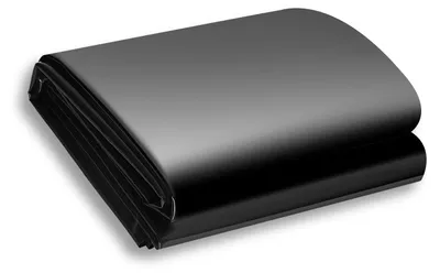 Imagen del producto de Omgoods - Lámina para estanques, 2 x 3 metros, negra, de HDPE, para jardines e invernaderos