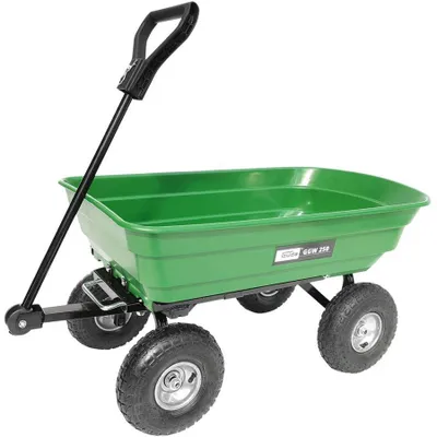 Produktbild von Güde Gartenwagen GGW 250 kg Transportwagen Karre Bollerwagen Schubkarre Kippen