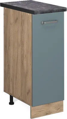 Produktbild von Apothekerschrank Vicco R-Line Blau-Grau 30 cm , AP Anthrazit, Model 45367