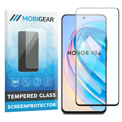 Produktbild von Mobigear Premium  HONOR X8A Panzerglas Gehärtetes Glas Displayschutz - Hüllenfreundlich