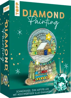 Produktbild von Diamond Painting Set Schneekugel