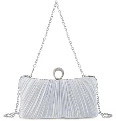 Produktbild von Satijnclutch mit Schultergurt für Hochzeit und Party