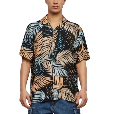 Produktbild von Urban Classics - Viscose Resort Shirt Hemd palm - S