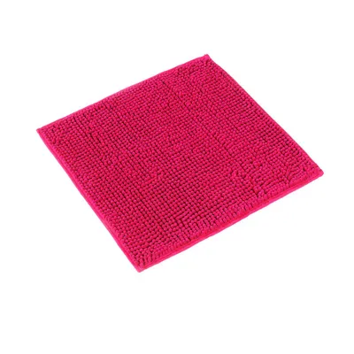 Produktbild von PANA® Chenille Bademattenset Mikrofaser - versch. Varianten, Größe:WC Matte, Farben:Fuchsia
