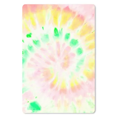 Produktbild von MuchoWow® Mauspad Mousepad Sommer - Krawattenfärbung - Rosa 18x27 cm - Mousepads - Maus Mat - Pad - Mausunterlage