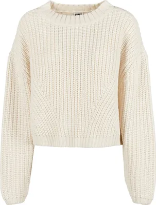 Produktbild von Urban Classics Ladies - Wide Oversize Sweater sand - 3XL