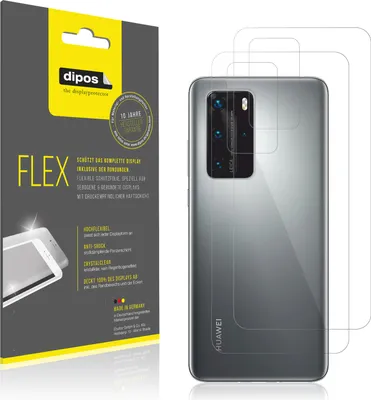 Zdjęcie produktu dla 2x dipos Flex Huawei P40 Pro Rückseite