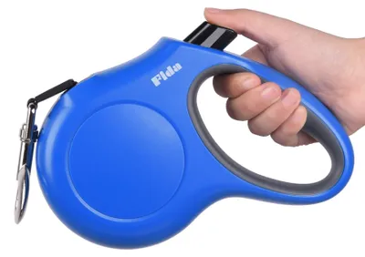 Produktbild von Fida, ausziehbare Hundeleine, 5 Meter lang, robuste Hundeleine für kleine und sehr kleine Hunde