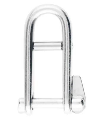 Produktbild von Schlüsselschäkel mit Steg, 6mm, Edelstahl, A4