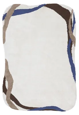 Produktbild von Teppich Holly weicher Teppich Creme 240x340 cm für Wohnzimmer, Schlafzimmer & Kinderzimmer