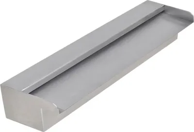 Obrázek produktu pro Obdélníková bazénová fontána nerezová ocel 45 cm