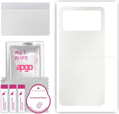Produktbild von apgo Rückseite Schutzfolie, Matt, kompatibel mit Xiaomi Mix Fold 3, Hinten Hydrogel-Displayschutzfolie mit Positionierhilfe, kratzfest, einfache Montage