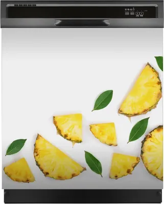 Produktbild von Magnete Dekorative 60x60 cm Küche Magnetmatte Spülmaschine - Ananas Farbige Früchte