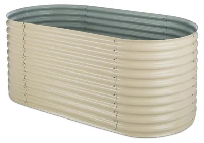 Obrázok produktu pre Blumfeldt, oceľový vyvýšený záhon, oválny, 200 x 80 x 100 cm, 1257 l