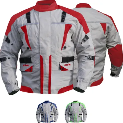 Produktbild von Textilien Jacke Motorradjacke Kombigeeignet jacke GW309J, Größe:46/XS, Farbe:Rot