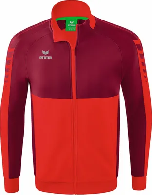 Produktbild von Erima Six Wings Worker Jacke Kinder - Rot / Bordeaux