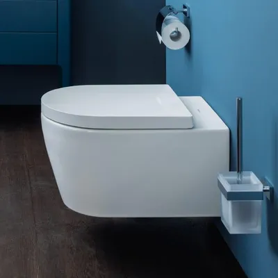 Produktbild von Duravit ME by Starck Wand-WC Rimless Set