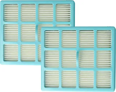 Produktbild von vhbw 2 Staubsaugerfilter Ersatz für Philips CRP495, CP0259/01, 432200493941 für Staubsauger - HEPA-Filter Blau Weiß