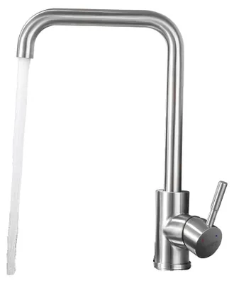 Obrázek produktu pro Kuchyňská baterie, konstrukce z nerezové oceli, moderní design, chrom, připojení G3/8