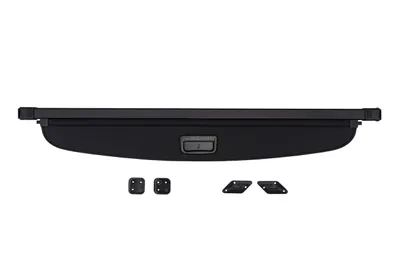 Image de HERSTMOTO Cache-bagages noir compatible pour Ford Kuga MK3 III 2019+ / Ford Escape MK4 IV 2019-2024 – Réf. LV4BS42812AMW