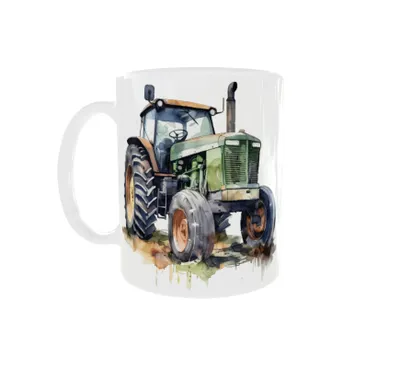 Produktbild von Becher 300ml grün Traktor Traktor Traktor