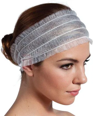 Produktbild von 100 Stück Gesichtsbandagen für Gesichtsbehandlung und Wellness