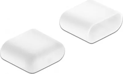 Produktbild von DELOCK Staubschutz für USB Type-C Stecker 10 Stück weiß