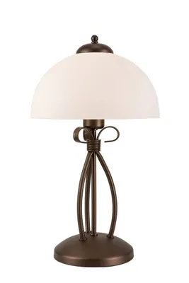 Produktbild von Tischleuchte ADELLE BRAUN E27 Ø25cm H:43cm