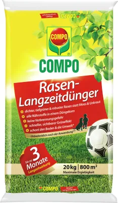 Artikelbild 1 von 'Rasen-Langzeitdünger (20 kg)' aus der Kategorie Rasendünger