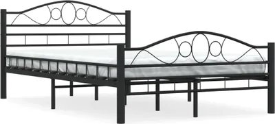 Obrázek produktu pro Rám postele černý ocel 120 x 200 cm