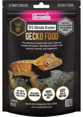 Productafbeelding van Arcadia Ultimate Breeder gekkovoer poeder 80 | 180 gram 80 gram