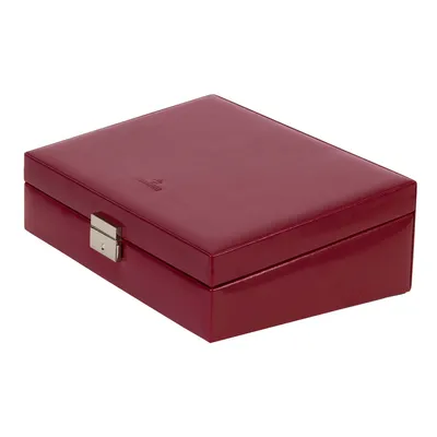 Image de WINDROSE boîte à bijoux Merino Jewelry Box Red rouge
