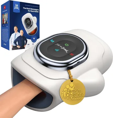 Productafbeelding van AND BRAD Hand Massager with Heat - Wireless, Compression, Individual