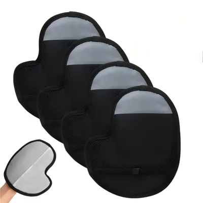 Image de 4 gants antistatiques pour éliminer les poils d'animaux