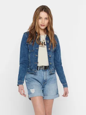 Image de Veste en jean Only pour femme en bleu bleu 2310-80-02059