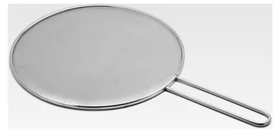 Produktbild von Spritzschutzdeckel aus Edelstahl Ø 33 cm, Silber