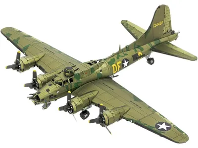 Immagine prodotto di Fascinations Metal Earth B-17 Flying Fortress™ Puzzle 3D in metallo, a partire da 14 anni