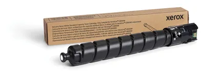 A black toner cartridge and its cardboard packaging are displayed on a white background.
