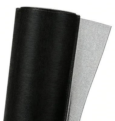Image de Moustiquaire pour fenêtres, noire, 120 x 250 mm