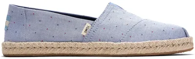Produktbild von Toms Heart Motif Woven Damen Espadrilles hellblau (blu), 10015054