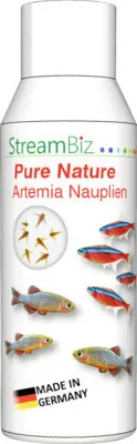 Produktbild von Aquariumfischfutter StreamBiz Pure Nature – Artemia Nauplien 100 ml